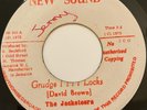 THE JACKETEERS - GRUDGE I FI LOCKS 45 1975 NEW SOUND ROOTS REGGAE HEAR IT