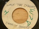 DERRICK HARRIOTT WALK THE STREETS / BOBBY ELLIS STEP SOFTLY 45 JA CRYSTAL BLANK