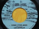 1976 LED ZEPPELIN Candy Store Rock stereo/mono PROMO vinyl 45 rpm record