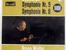 BRUNO WALTER BEETHOVEN : SYMPHONIE NO. 9,8 PHILIPS 835 542/43 AY NETHERLANDS 2LP