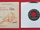 ESQUIRE Petty Girl Pin-Up DECCA 45 EP Four Aces SHE SEES ALL THE HOLLYWOOD HITS