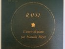 ALBUM 2LP RAVEL MARCELLE MEYER  LES DISCOPHILES FRANÇAIS DF 100-101