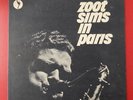 ZOOT SIMS IN PARIS RARE JAZZ BOP VINYL LP ORIGINAL MONO US UNITED ARTISTS EX EAR