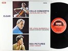 Jacqueline Du Pre/Janet Baker/Barbirolli - Elgar LP - EMI UK - ASD 655 180g VG++
