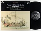 Nicholas McGegan - Handel: Water Musick LP - Harmonia Mundi - HMU 7010