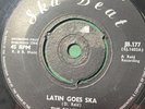 SKATALITES Latin Goes BABA BROOKS Night Food SKA BEAT JB177 R&B EJ1603 1964 7”