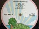 John Martyn LP London Conversation UK Re 1970 Pink Island Mono Press TOP AUDIO