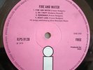 Free LP Fire And Water UK Pink Island 1st Press BEAUTIFUL AUDIO PROG