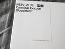 Cannibal Corpse Bloodthirst Vinyl Record LP New NESI Media TEST PRESS Obituary