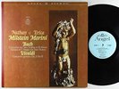 Nathan Milstein/Erica Morini - Bach/Vivaldi: Violin Concertos LP - Angel - 36006