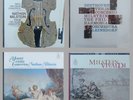 4 sealed Nathan Milstein LPs: Bach Beethoven Mozart Vivaldi (3 monos, 1 stereo)