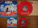 ABBA Coca Cola JAPAN PROMO Picture Disc LP & 7