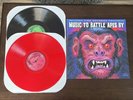 V/A MUSIC TO BATTLE APES BY Color Vinyl LP w/bonus 12” Messer Chups Surf Punk