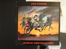 Jag Panzer  *Ample Destruction*  Vinyl + 7'' Shape