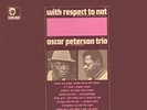The Oscar Peterson Trio With Respect To Nat NEAR MINT Limelight Vinyl LP