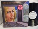 GREGG ALLMAN Laid Back RARE White Label Promo & pink PROMO sticker 1B/1A 1st LP