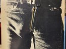 The Rolling Stones ‎RARE Sticky Fingers 1971 LP COC 59100 ZIPPER VG+ Record CLUB