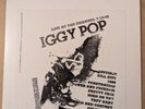 Iggy Pop Live At The Channel 7-19-88 Rare Promo Vinyl LP Near Mint