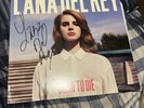 Lana Del Rey autographed vinyl Born To Die