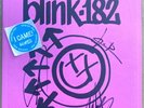 BLINK 182 ONE MORE TIME COKE BOTTLE CLEAR SIGNED AUTOGRAPHED IN HAND W/ STICKER