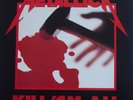 Metallica KILL 'EM ALL Australian ORIGINAL 1989 Pressing VERTIGO Records RARE LP