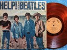 Beatles HELP --RARE ORANGE VINYL FIRST RECORDS TAIWAN PRESS LP RECORD--CLEAN WAX