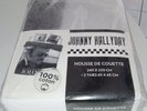 NEUVE SCELLEE / JOHNNY HALLYDAY HOUSSE DE COUETTE 240X220 CM + 2 TAIES 65X65 CM