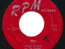 ARTHUR LEE MAYE w CROWNS  Truly / Oochie - RPM - Doo Wop R&B 45