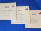 ARCHIV 198 186-8 *12 'O CLOCK* FOURNIER* JS.BACH CELLO SUITES NOS.1 & 6* 3LP* NM