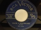 Mega rare Canadian BLUE RCA Elvis Presley 45 