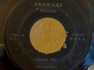 THE ARAWAKS  - Thank You / KILLER BAHAMAS PSYCH FUNK FUZZ 45 PRIVATE