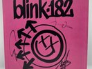 BLINK 182 ONE MORE TIME INDIE COKE BOTTLE CLEAR SIGNED AUTOGRAPHED MARK TOM TRAV