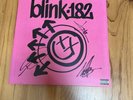 BLINK 182 ONE MORE TIME COKE BOTTLE CLEAR SIGNED AUTOGRAPHED