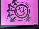 BLINK 182 ONE MORE TIME COKE BOTTLE CLEAR SIGNED AUTOGRAPHED