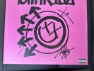 SIGNED BLINK 182 LP ONE MORE TIME BAND AUTOGRAPHED ONE MORE TIME BLACK VINYL