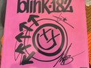 BLINK 182 ONE MORE TIME COKE BOTTLE CLEAR SIGNED AUTOGRAPHED