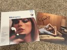 Taylor Swift Midnights Moonstone Blue Vinyl Signed/Autographed/jsa