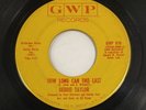 Debbie Taylor How Long Can This Last / Don't Let it End 1969 SOUL 45 HEAR IT