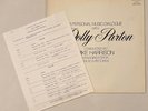 DOLLY PARTON A Personal Music Dialogue With 1977 PROMO LP + Cues New Harvest...