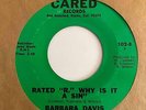 Sister Funk 45 BARBARA DAVIS Rated 
