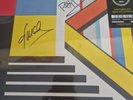 O M D Bauhaus Staircase NUMBERED + Signed Yellow Vinyl 3LP + CASSETTE BUNDLE