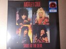 MOTLEY CRUE SHOUT AT THE DEVIL VINYL NEW  LIMITED RED BLACK LP  LOOKS THAT KILL