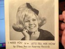 EILEEN RIO I Need You 1964 PROMO PICTURE SLEEVE (no 45) Private Teener Popcorn *