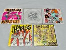 5 Original 1980’s The Hard-Ons 7” Vinyl Records. OZ Punk. Waterfront. Rare NM