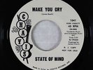 Garage Fuzz 45 - State Of Mind - Make You Cry - Chavis - VG+
