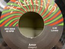 Arzu/Gregory Isaacs Amor/Report Dub Lovers Reissue 45 on Ximeno