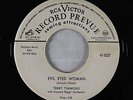 Blues 45 - Terry Timmons - Evil Eyed Woman - RCA Victor - VG++