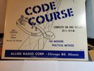 Allied Radio International Morse Code Course ACC-100 VG++ borders NM R37