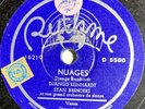 Django Reinhardt : Nuages / Djangologie 78 tours RPM 12