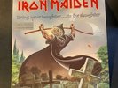 IRON MAIDEN - Bring Your Daughter To The Slaughter AUTOGRAPHED ETCHED VINYL 7”